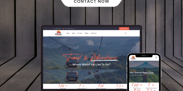 How We Built Mojilo Tours & Trekking Website – A Travel Website Development Case Study